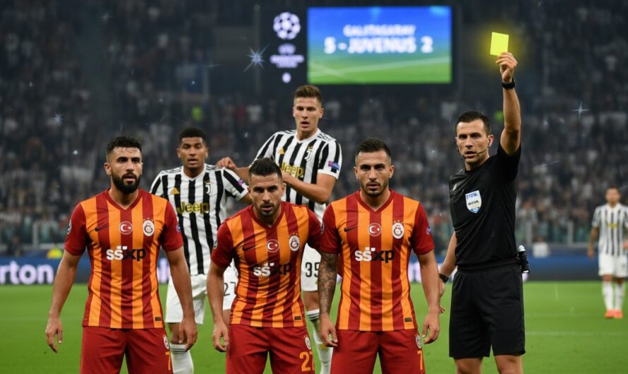 Galatasaray’ın Juventus Maçındaki Kart Riskleri ve Olası Etkileri