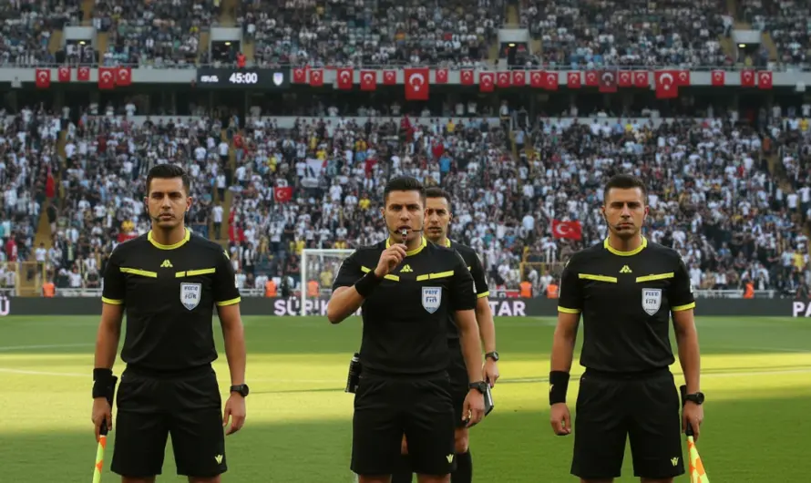 Trendyol 1. Lig 29. Hafta Hakemleri: Kritik Maçların Yönetimi Belli Oldu