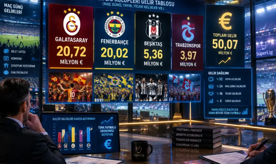 Avrupa Arenasında Türk Takımlarının Kasası Doluyor: Güncel UEFA Rakamları