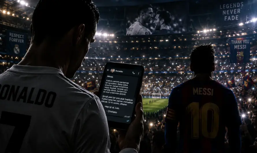 Messi’nin Milli Takıma Vedası ve Ronaldo’nun Unutulmaz Saygı Duruşu
